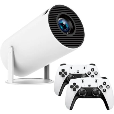 Projektor EXTRALINK GG300S HD (1280 x 720), 160 ANSI lumen, Wi-Fi, Bluetooth + 2 kontrolery