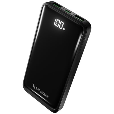 Powerbank UNIQO UQBB10000PD20LCD 10000 mAh LCD 20W Czarny