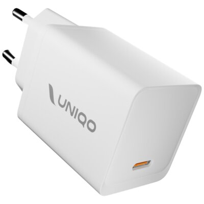 Ładowarka sieciowa UNIQO UQTRGANPD45 GaN 45W Biały