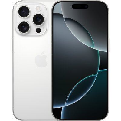 Smartfon APPLE iPhone 16 Pro 5G 128GB 6.3" 120Hz Tytan biały (Bardzo dobry)
