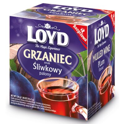 Herbata LOYD Grzaniec śliwkowy (10 sztuk)