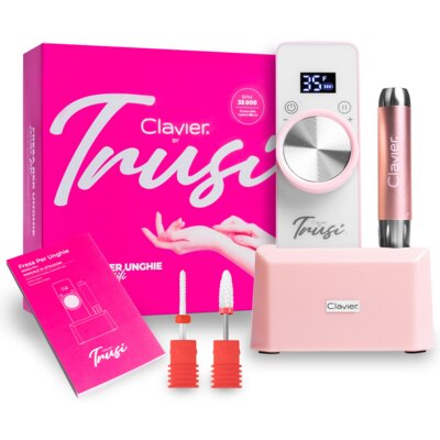 Frezarka do paznokci CLAVIER Trusi Pink