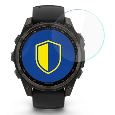 Szkło hybrydowe 3MK Hardy Fusion Watch Protection do Garmin Fenix 8 Solar/Sapphire 47mm