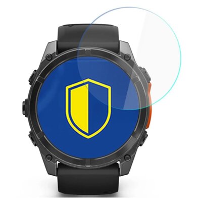Szkło hybrydowe 3MK Hardy Fusion Watch Protection do Garmin Fenix 8 Amoled 51mm
