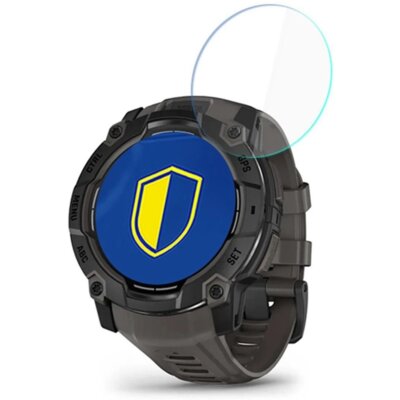 Szkło hybrydowe 3MK Hardy Fusion Watch Protection do Garmin Instinct 3 50mm 39mm (3szt.)