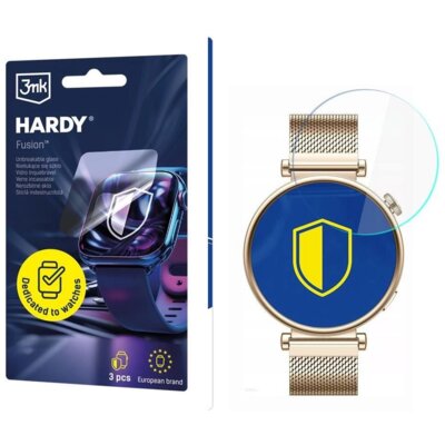Szkło hybrydowe 3MK Hardy Fusion Watch Protection do Huawei Watch GT 4 41mm
