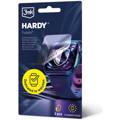 Szkło hybrydowe 3MK Hardy Fusion Watch Protection do Garmin Forerunner 165/165 Music