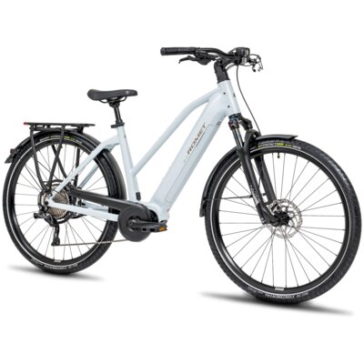 Rower elektryczny ROMET E-Gazela 2.1 U17 28 cali Jasnoniebieski