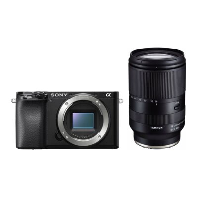 Aparat bezlusterkowy SONY Alpha A6100AB Body (ILCE6100AB.CEC) Czarny, 24.2Mpix, UHD 4K 30p, BIONZ X + Obiektyw TAMRON 28-200 mm f/2.8-5.6 DI III RXD Sony