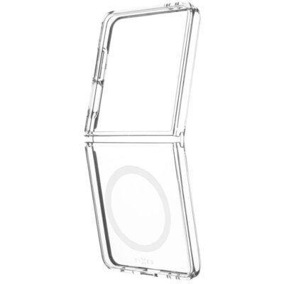 Etui FIXED MagPure MagSafe do Samsung Galaxy Z Flip 7 5G Przezroczysty