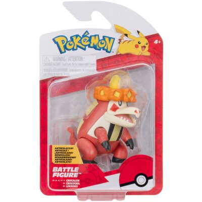 Figurka JAZWARES Pokémon Battle Crocalor PKW4056