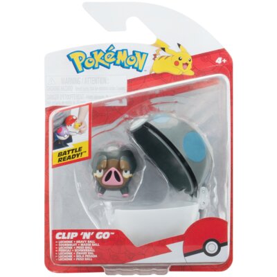 Figurka JAZWARES Pokémon Clip 'N' Go Lechonk PKW3633