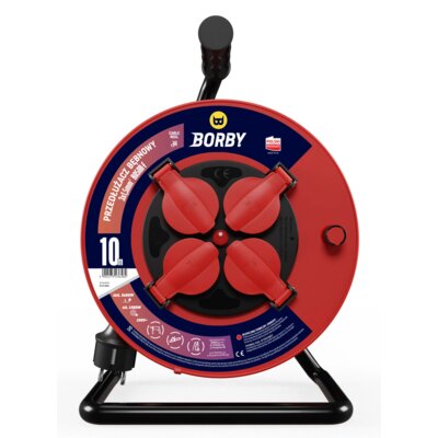 Przedłużacz bębnowy BORBY BY-02-36584 (10 m)