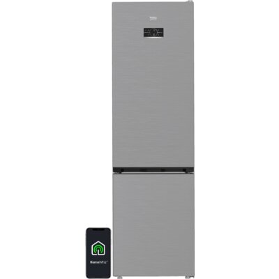 Lodówka BEKO B5RCNA416HXBW 415L HarvestFresh AI CoolAdapt NoFrost - AeroFlow HomeWhiz 203.5cm Inox