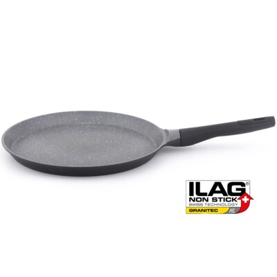 Patelnia GÖTZE & JENSEN CP24IG z powłoką ILAG Granitec, seria Competence, 24 cm
