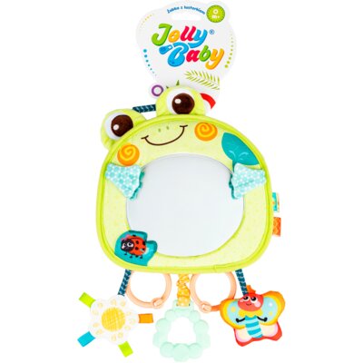 Zawieszka do wózka JOLLY BABY Żabka z lusterkiem JB 82604