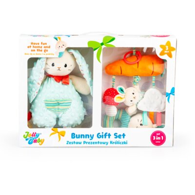 Zabawka JOLLY BABY Zestaw prezentowy Króliczki JB 82621