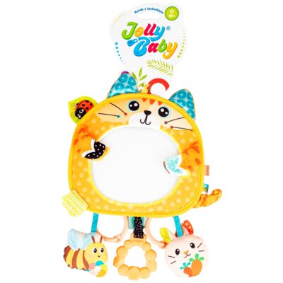 Zawieszka do wózka JOLLY BABY Kotek z lusterkiem JB82603