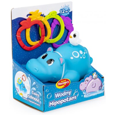 Zabawka do kąpieli DUMEL Wodny Hipopotam DD43420