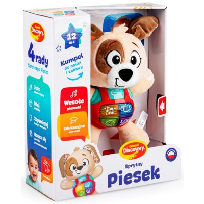 Zabawka interaktywna DUMEL Językowa dla najmłodszych Sprytny Piesek DD83136