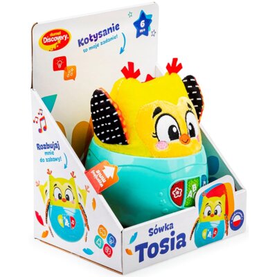 Zabawka interaktywna DUMEL Językowa dla najmłodszych Sówka Tosia DD55053