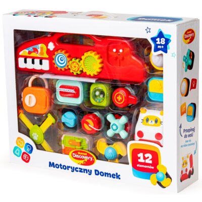 Zabawka edukacyjna DUMEL Kreatywna Motoryczny Domek DD30816