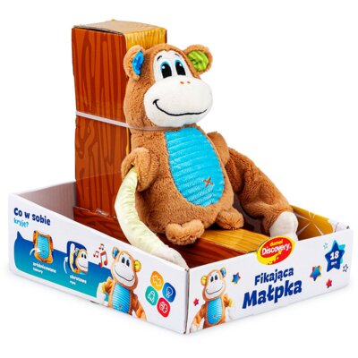 Zabawka interaktywna DUMEL Muzyczna Fikająca małpka DD30844