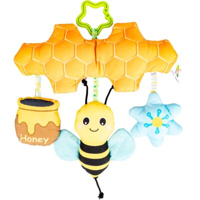 Zawieszka do wózka BALIBAZOO Pszczółka Na Łące BB82586