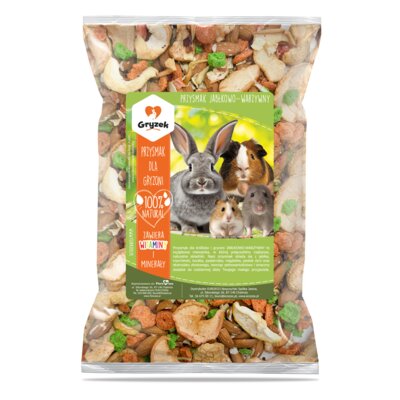 Przysmak dla królika i gryzoni GRYZEK Jabłkowo-warzywny 500g