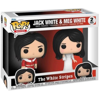 Zestaw figurek FUNKO Pop The White Stripes Jack White & Meg White