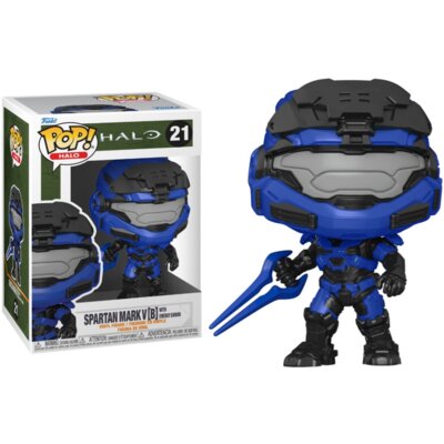 Figurka FUNKO Pop Halo Infinite Spartan Mark V [B] with Energy Sword