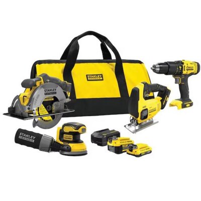 Zestaw elektronarzędzi STANLEY Fatmax SFMCK412MDS-QW