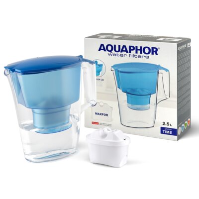 Dzbanek filtrujący AQUAPHOR Time Niebieski
