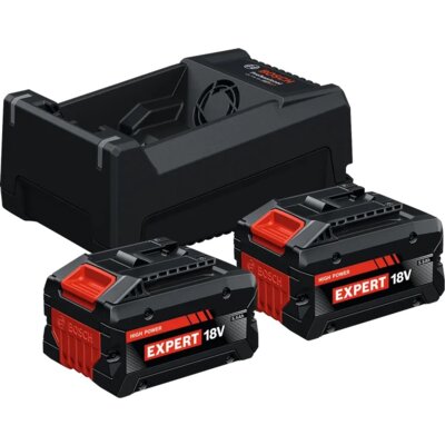 Zestaw akumulatorów BOSCH 1600A0373P 2 x 5.5Ah 18V + ładowarka