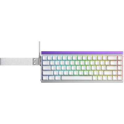 Klawiatura AULA Hero68 HE RGB Hot Swap Jade King Switch Biały