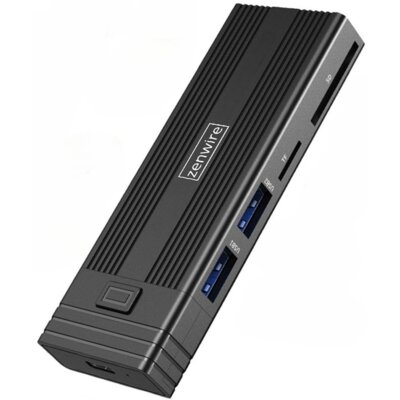 Hub ZENWIRE HUB63 USB Typu C, Pasywny