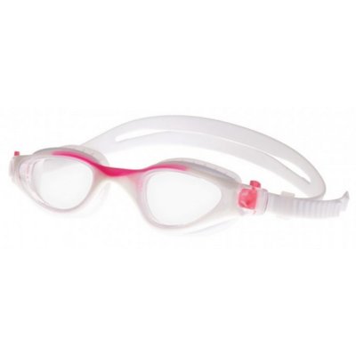 Okulary pływackie SPOKEY Palia 839225 Biało-różowy filtr UV