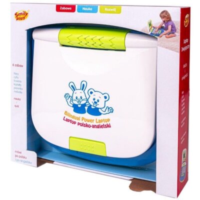 Zabawka laptop edukacyjny SMILY PLAY Dwujęzyczny 808464