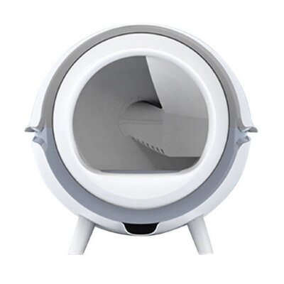 Inteligentna kuweta dla kota PETWANT IP-C101WIFI Szaro-biały