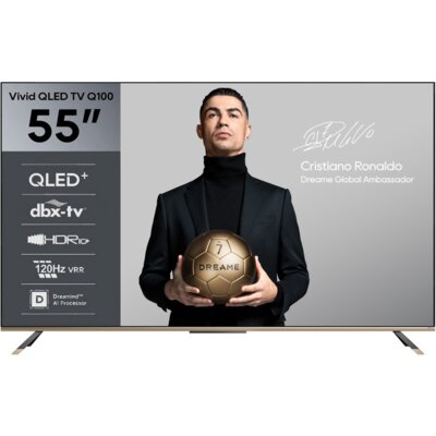 Telewizor DREAME 55Q100 55" QLED 4K 120Hz VRR Google TV Dolby Atmos Dolby Vision HDMI 2.1