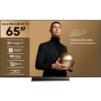 Telewizor DREAME 65S100 65" MINILED 4K 144Hz VRR Google TV Dolby Atmos Dolby Vision HDMI 2.1