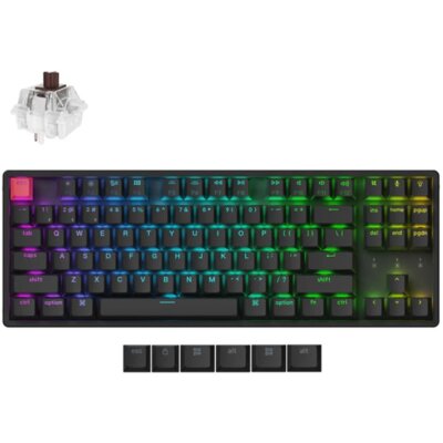 Klawiatura KEYCHRON K8 QMK Wireless Mechanical Keyboard Super Brown Switch