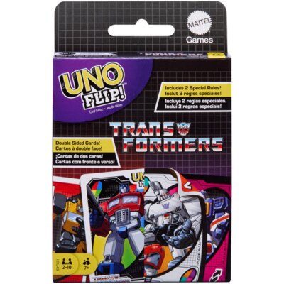 Gra karciana UNO Flip Transformers HXJ49