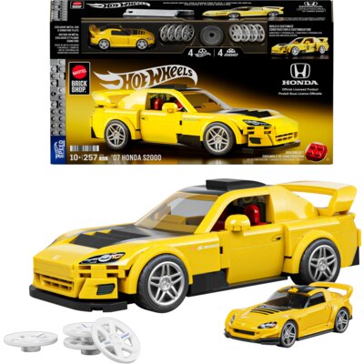 Klocki plastikowe BRICK SHOP Hot Wheels Speed Series ’07 Honda S2000 JFR88