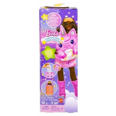 Lalka Barbie Sleepover Reveal Piżama Party z niespodzianką JMR89