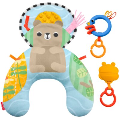 Zabawka FISHER PRICE Poduszeczka pod brzuszek Sensoryczne przygody JHB44