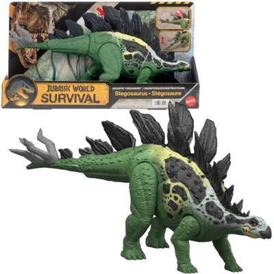 Figurka JURASSIC WORLD Stegozaur Gigantyczny atak JKL85