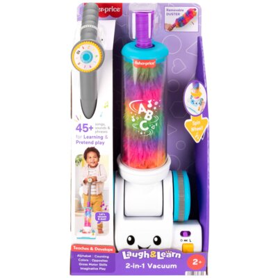 Zabawka odkurzacz FISHER PRICE Ucz się i śmiej! Malucha 2w1 JMM36