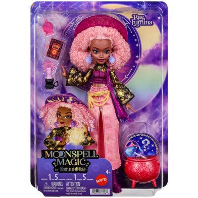 Lalka MONSTER HIGH Moonspell Magic Rae Lumina Czarownica Słońca JMB91