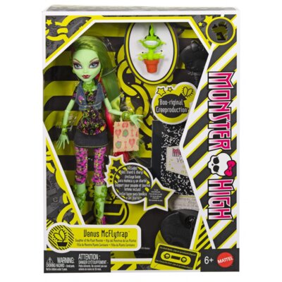 Lalka MONSTER HIGH Skullector Venus Mcflytrap JHK58